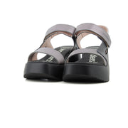 Sandalia Plomo/negro