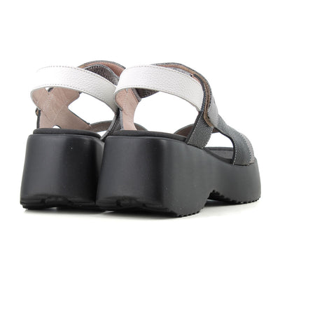 Sandalia Plomo/negro