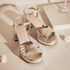 Sandalia Platino